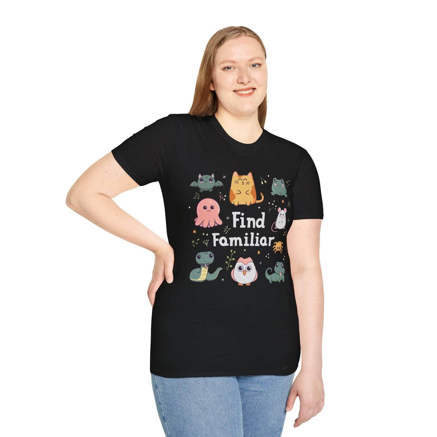 Find Familiar Spell Shirt - Navy / S