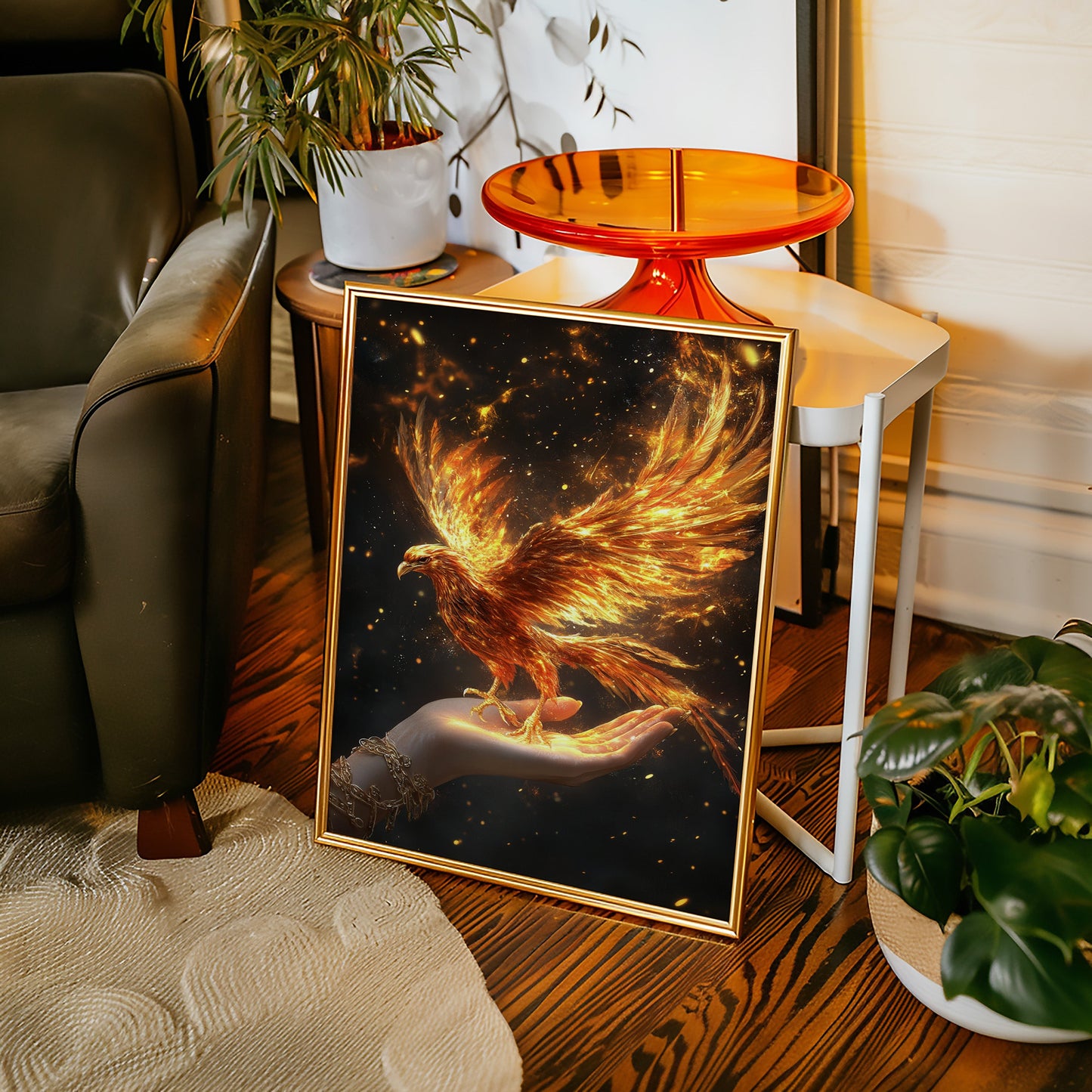 Phoenix's Fiery Ascend