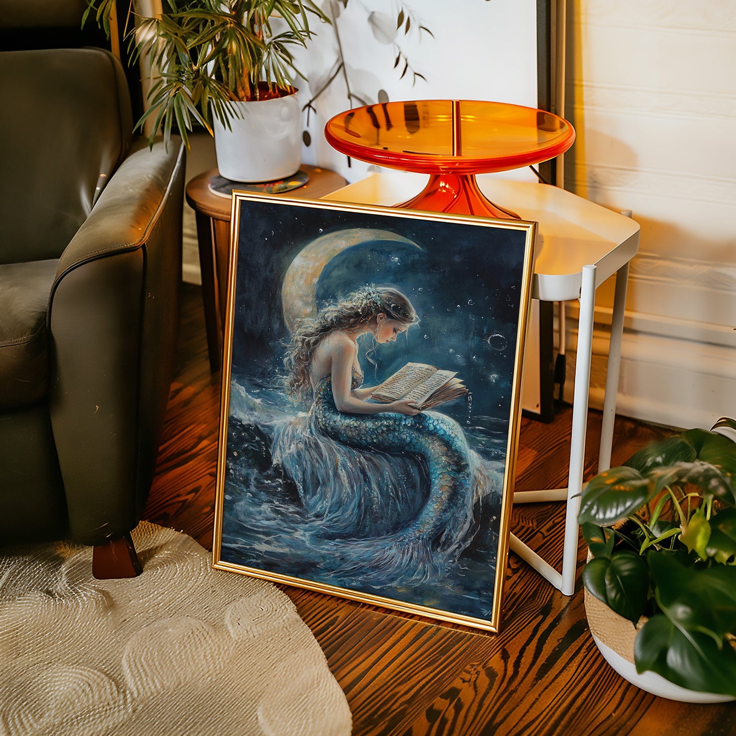Moonlit Verses Beneath the Waves