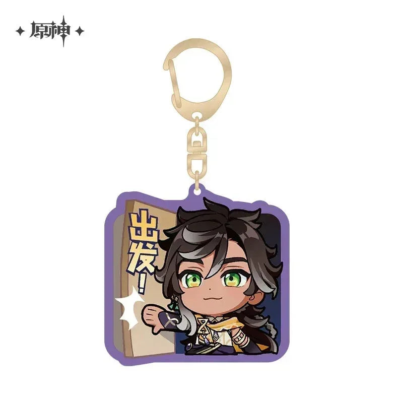 Chibi Emojis Series Acrylic Keychain Sumeru Genshin Impact