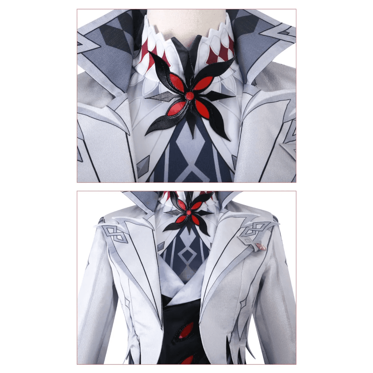 Arlecchino The Knave Cosplay – Genshin Impact Fatui Harbinger - S / Wig Only(one size)