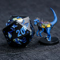 Giant Resin D20 Dice - Van Gogh Elements 35mm DND Dice