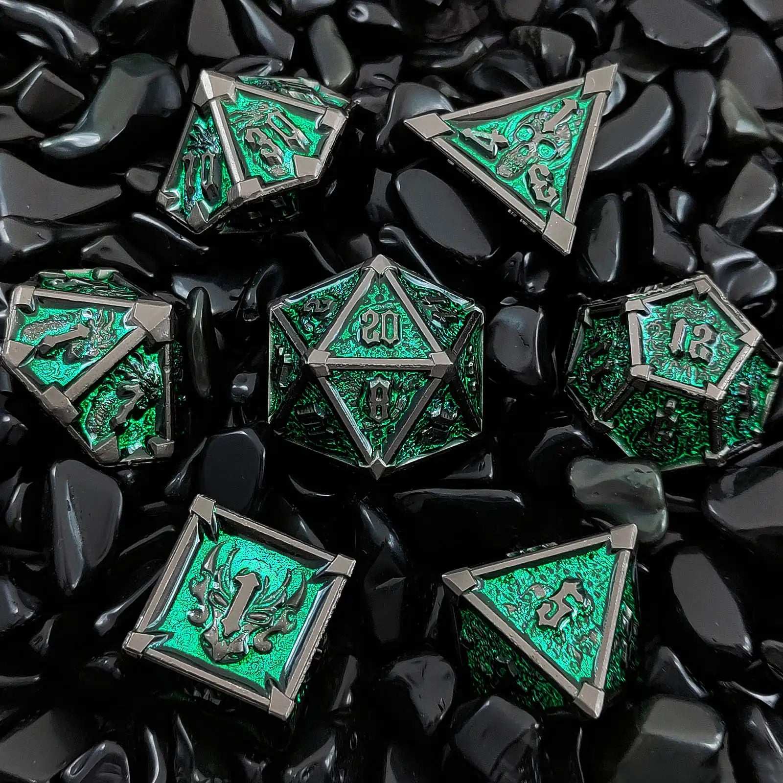 Gothic Mysticism - Starhorn Metal dnd Dice Set Collection