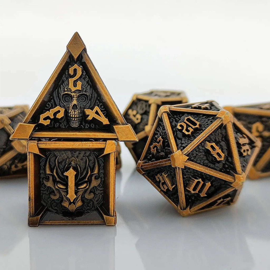 Gothic Mysticism - Starhorn Metal dnd Dice Set Collection
