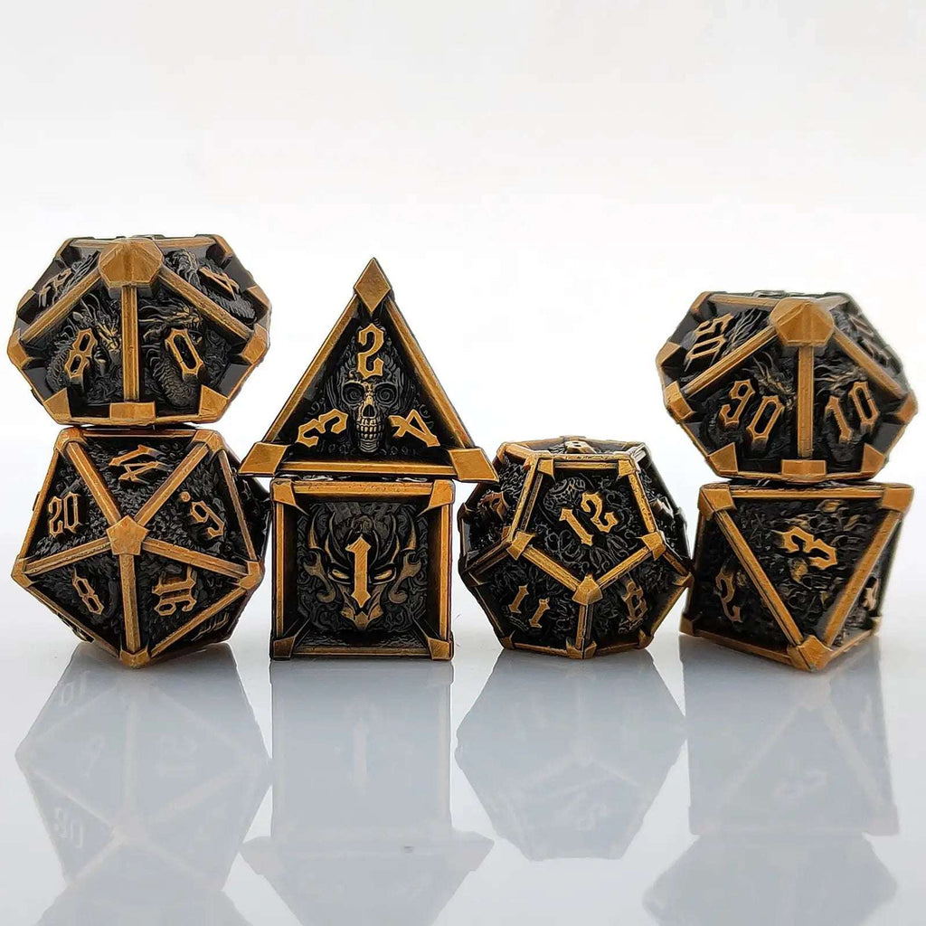 Gothic Mysticism - Starhorn Metal dnd Dice Set Collection