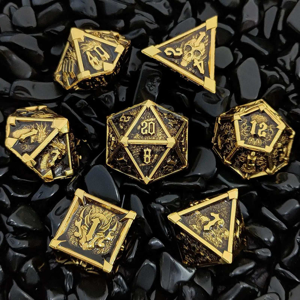 Gothic Mysticism - Starhorn Metal dnd Dice Set Collection
