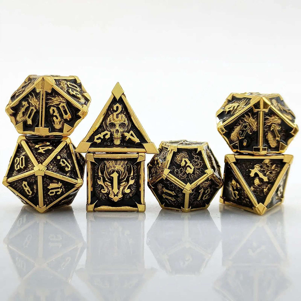 Gothic Mysticism - Starhorn Metal dnd Dice Set Collection