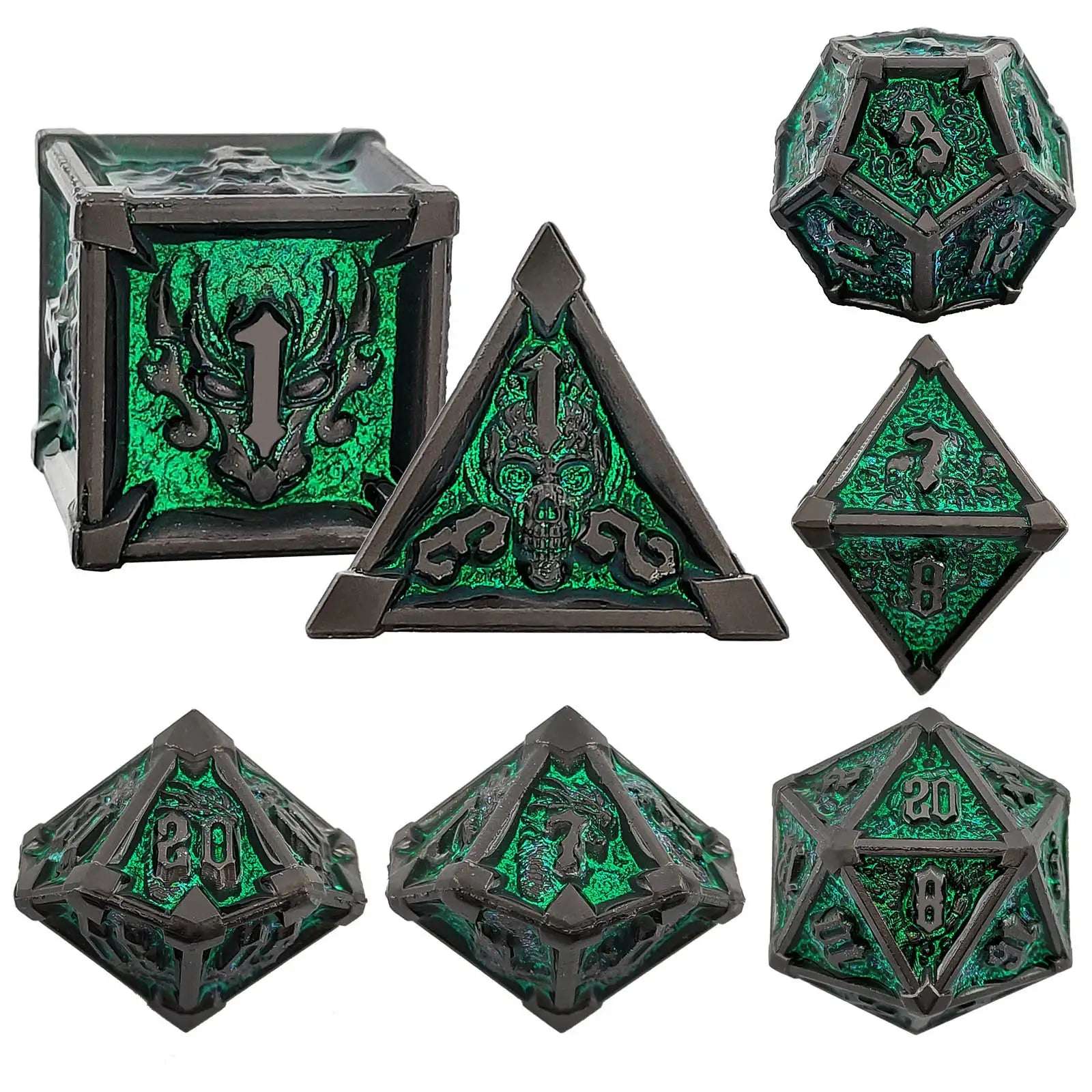 Gothic Mysticism - Starhorn Metal dnd Dice Set Collection