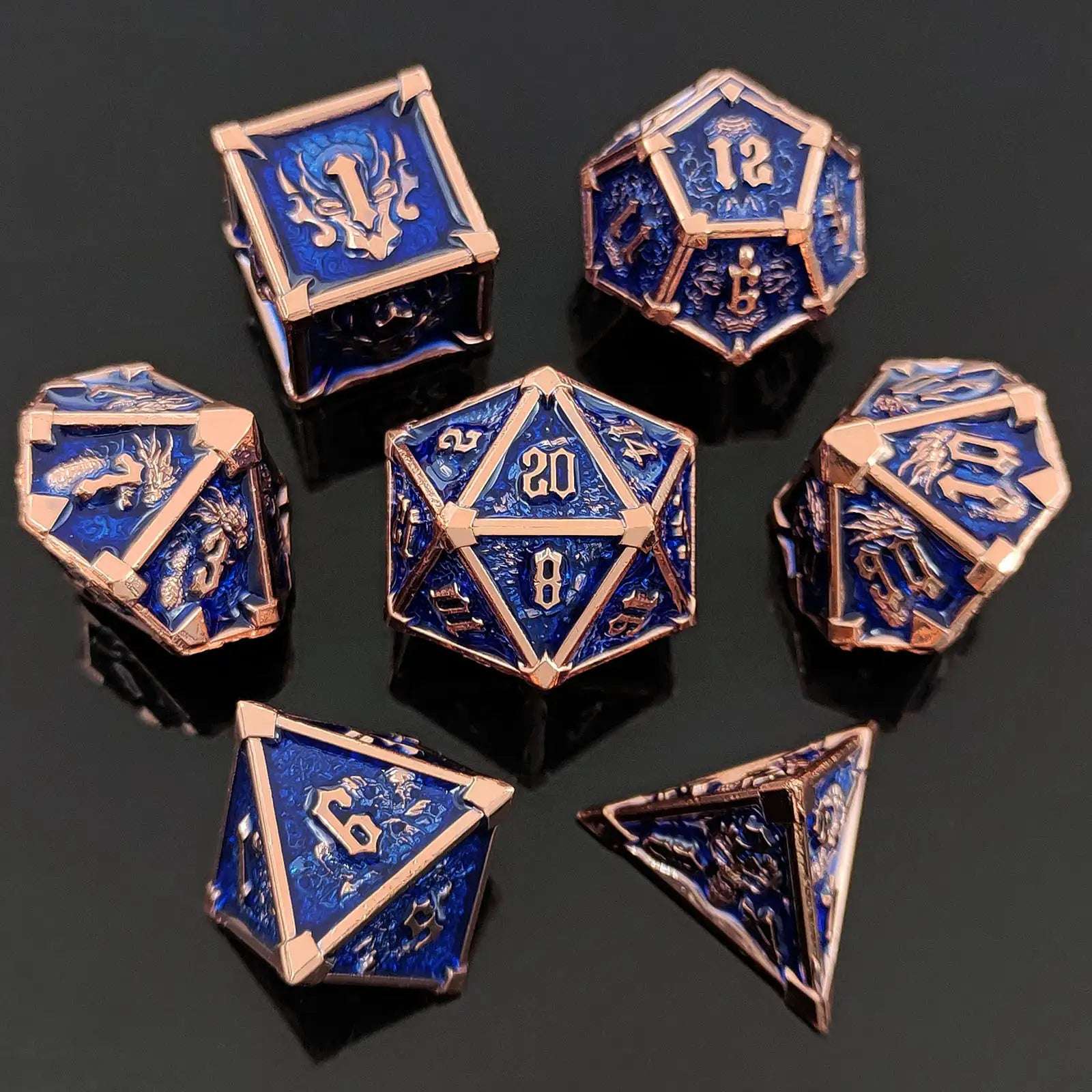 Gothic Mysticism - Starhorn Metal dnd Dice Set Collection