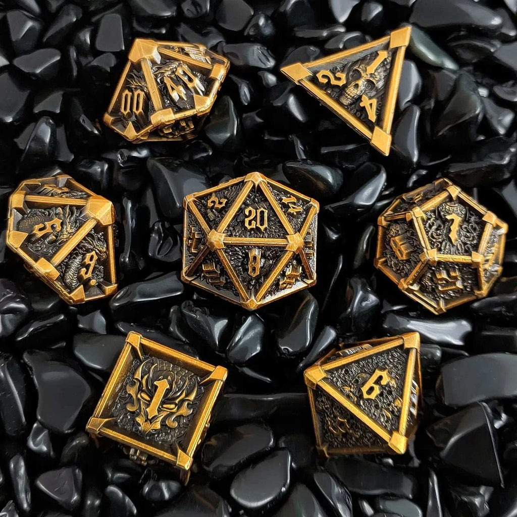 Gothic Mysticism - Starhorn Metal dnd Dice Set Collection