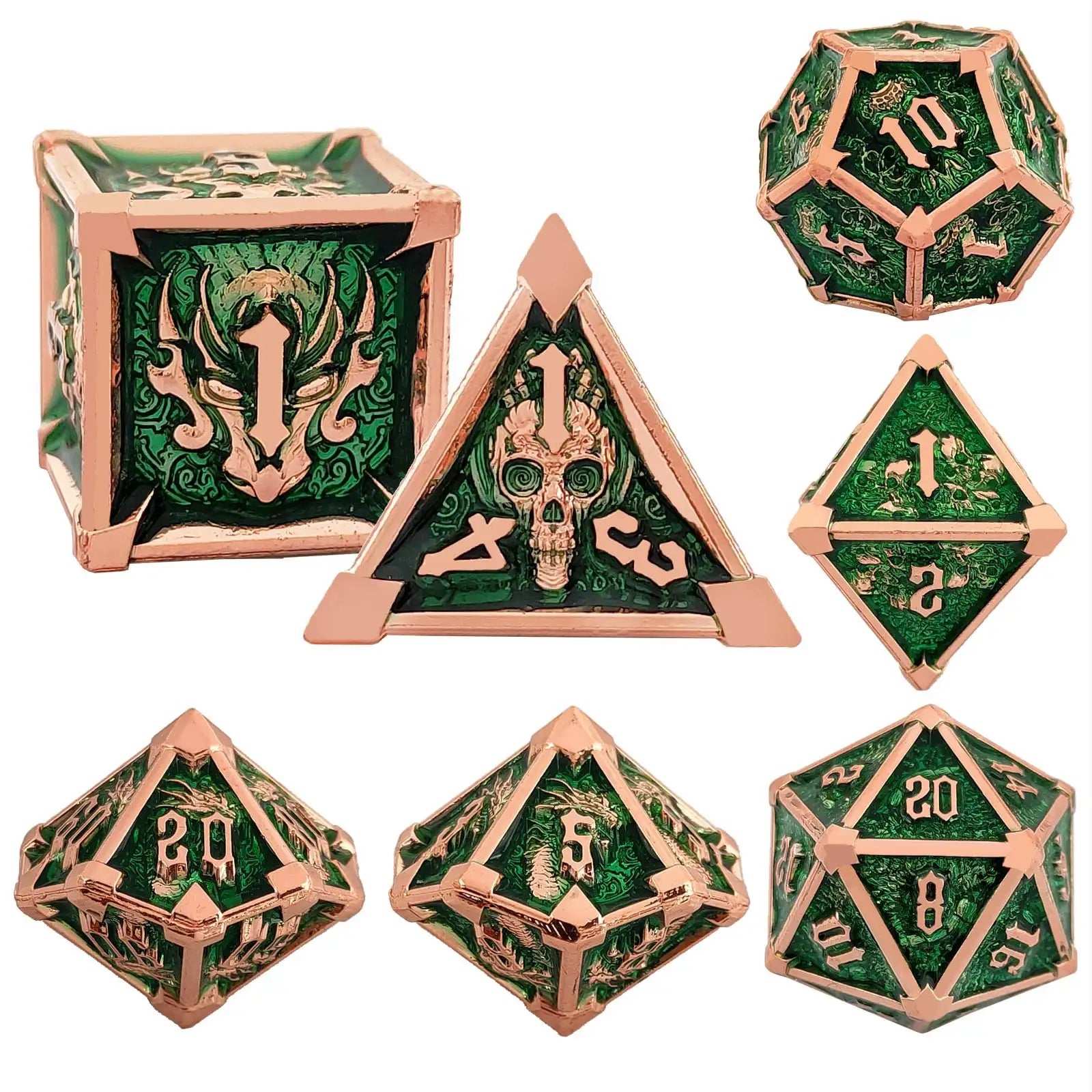 Gothic Mysticism - Starhorn Metal dnd Dice Set Collection