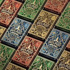 Harry Potter Playing Cards by theory11 - Blue - Ravenclaw