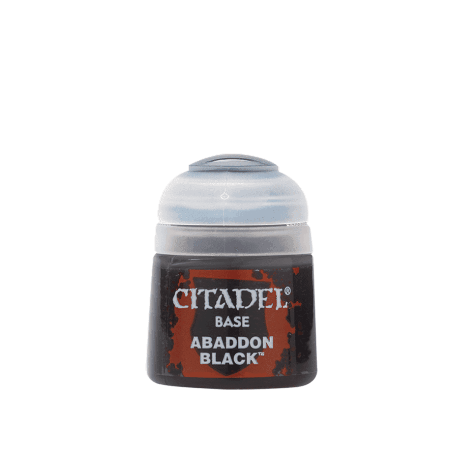 Citadel Base Paint (12ml) - Abaddon Black