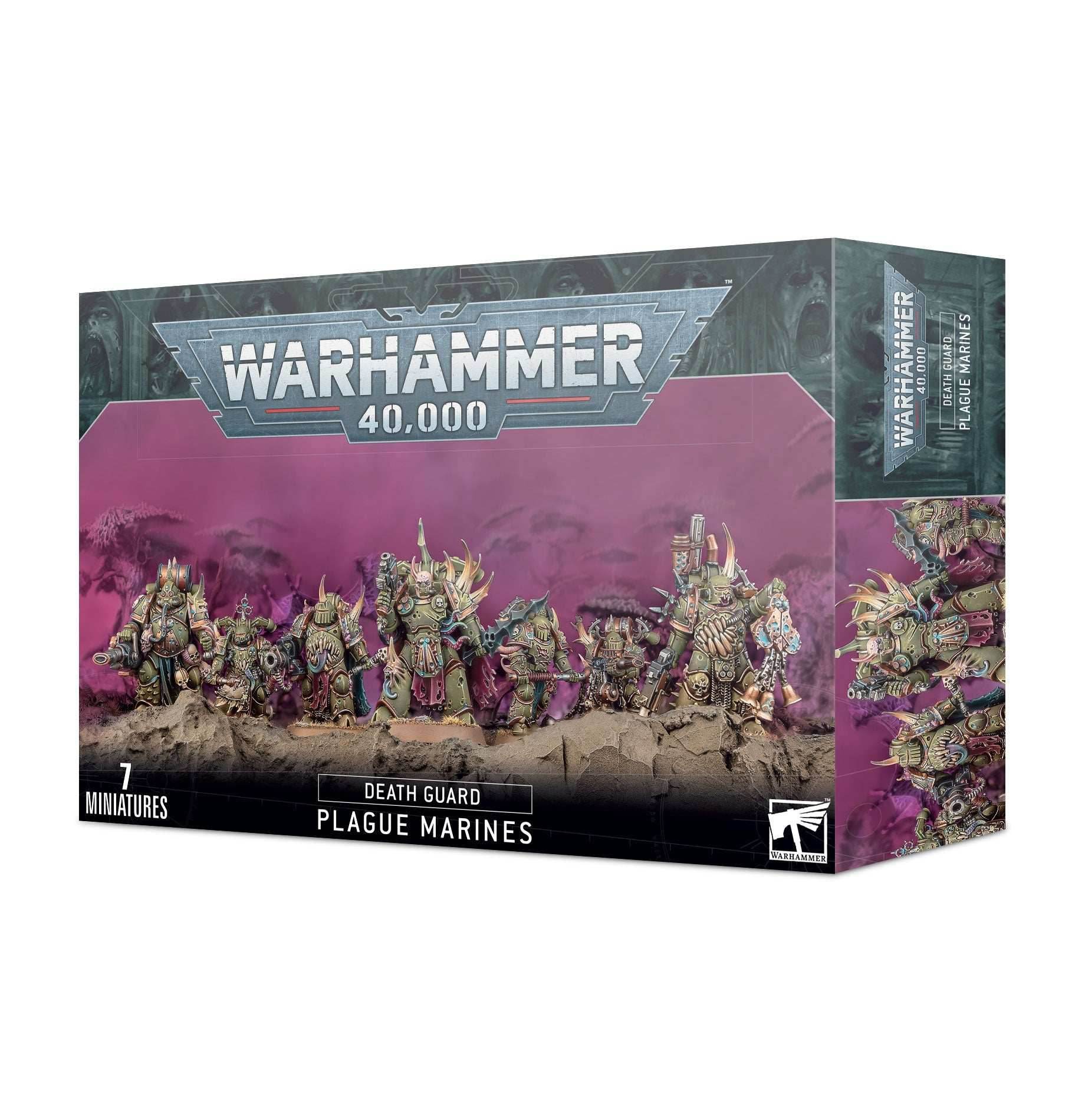 Warhammer 40K: Chaos Space Marines - Plague Marines - 