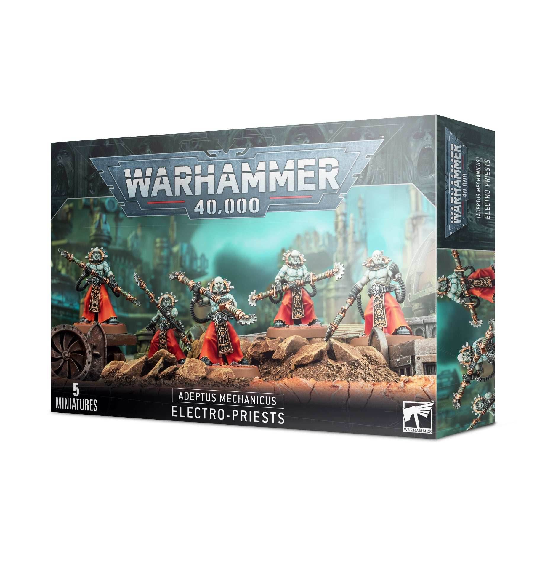 Warhammer 40K: Adeptus Mechanicus - Electro-Priests - 