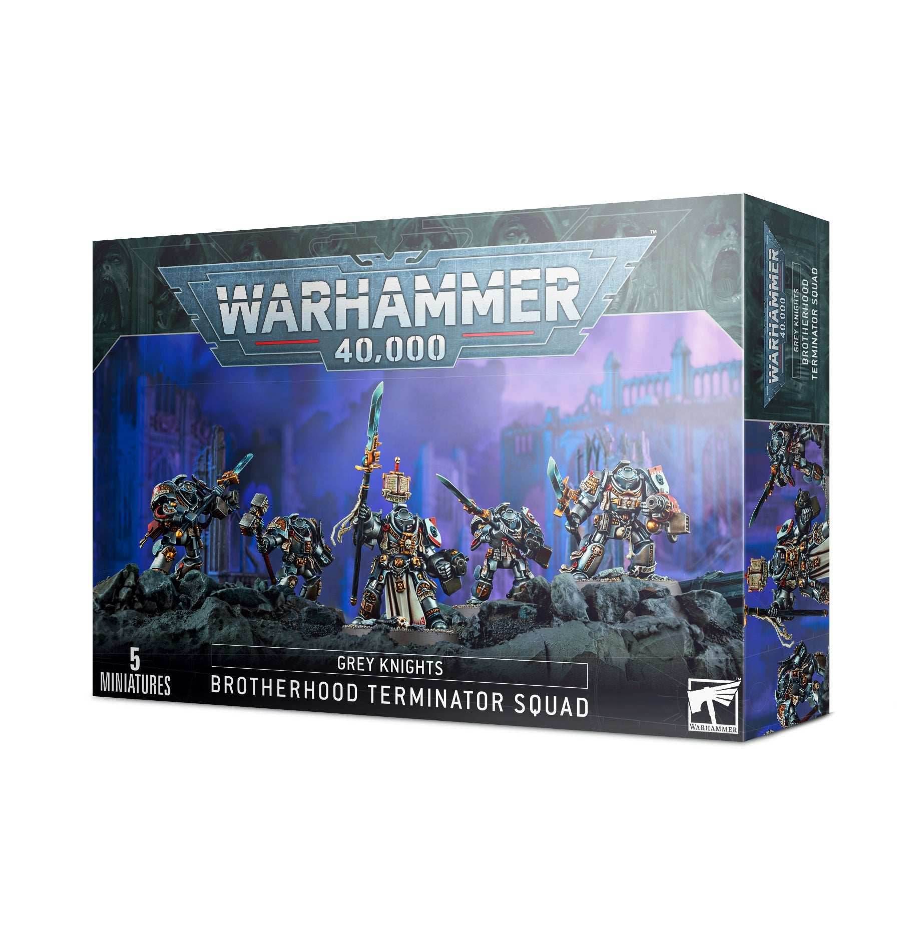 Warhammer 40K: Grey Knights - Brotherhood Terminator Squad - 