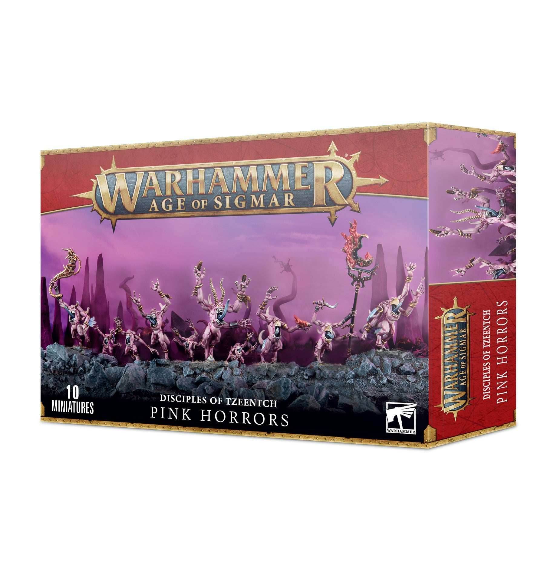 Warhammer 40K: Chaos Daemons Tzeentch - Pink Horrors - 