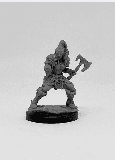 Human Barbarian (Female) - 