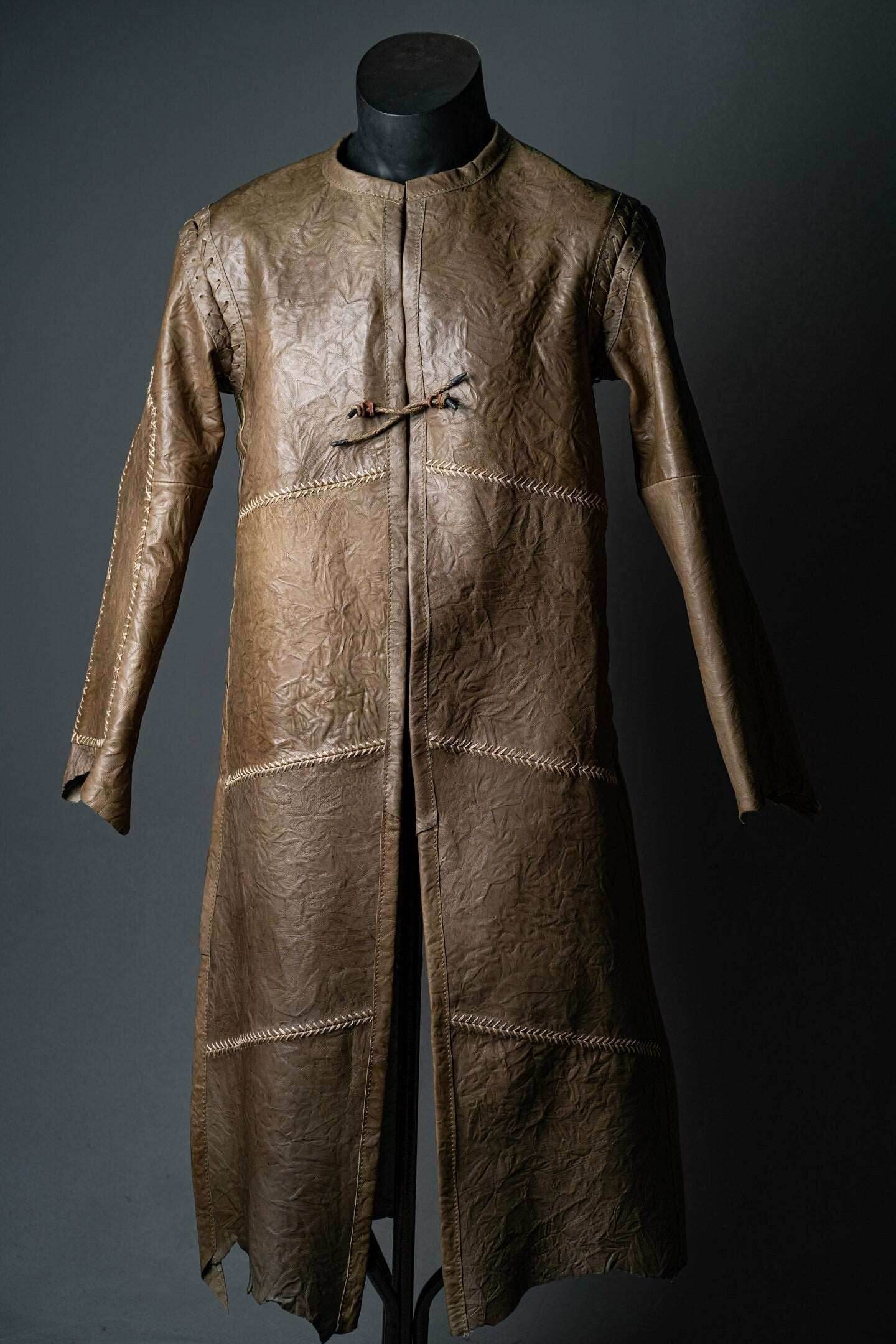 Aragorn duster strider (leather jacket) - XS / Green