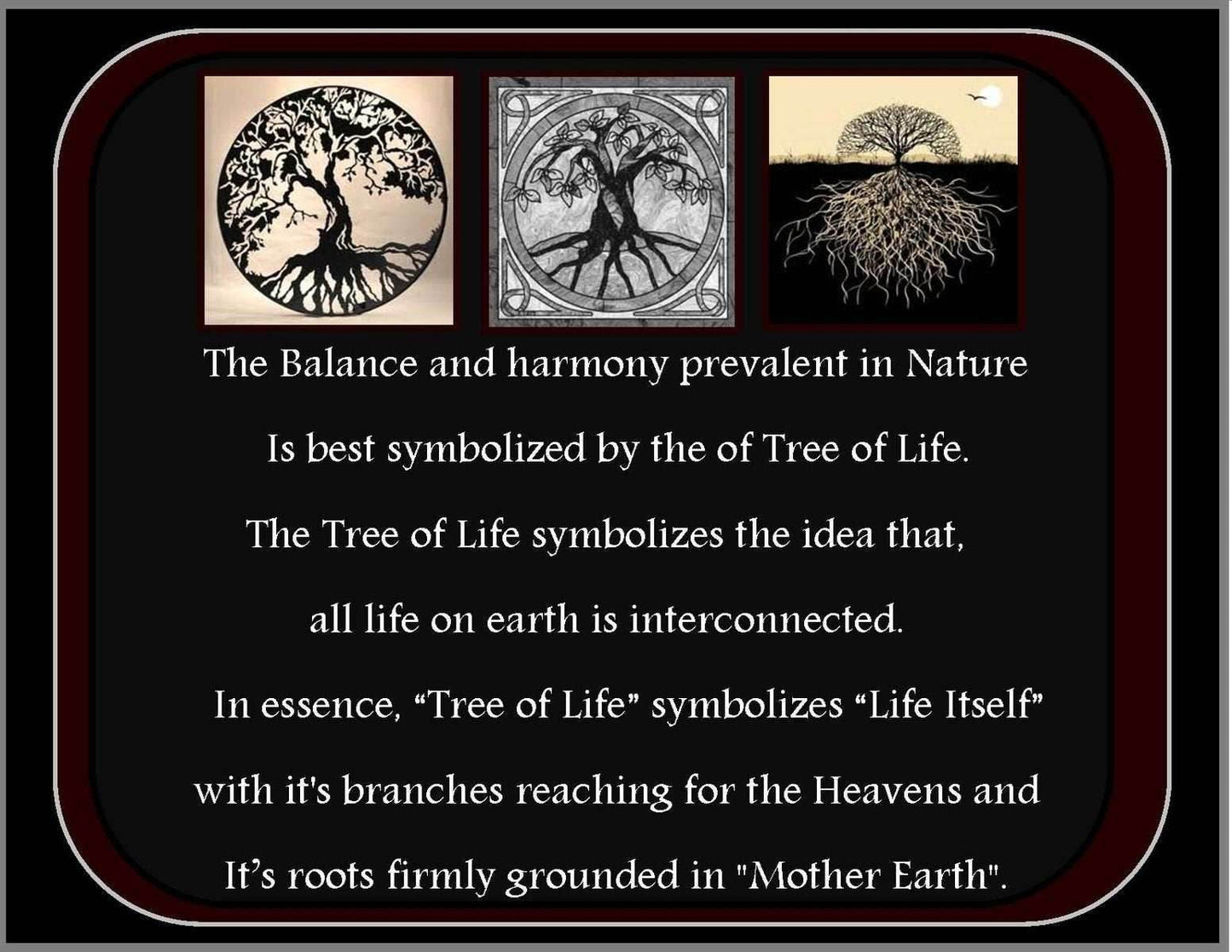 Heart Tree of Life Necklace - 18