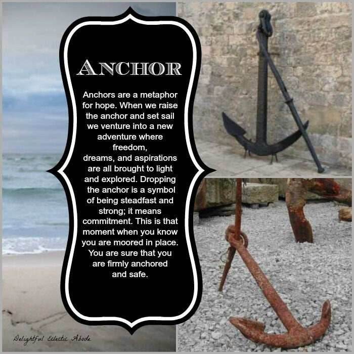 Hold Fast Anchor Necklace - 18