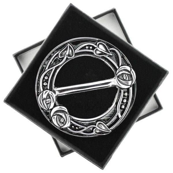 Mackintosh Roses Scarf Ring - 
