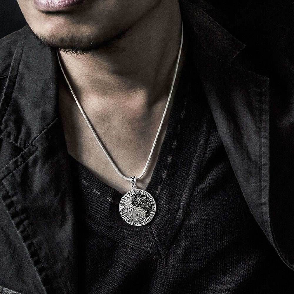 Celtic Yin Yang Necklace - 