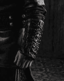 Ragnar medieval leather bracers (Vikings s3) - for one hand