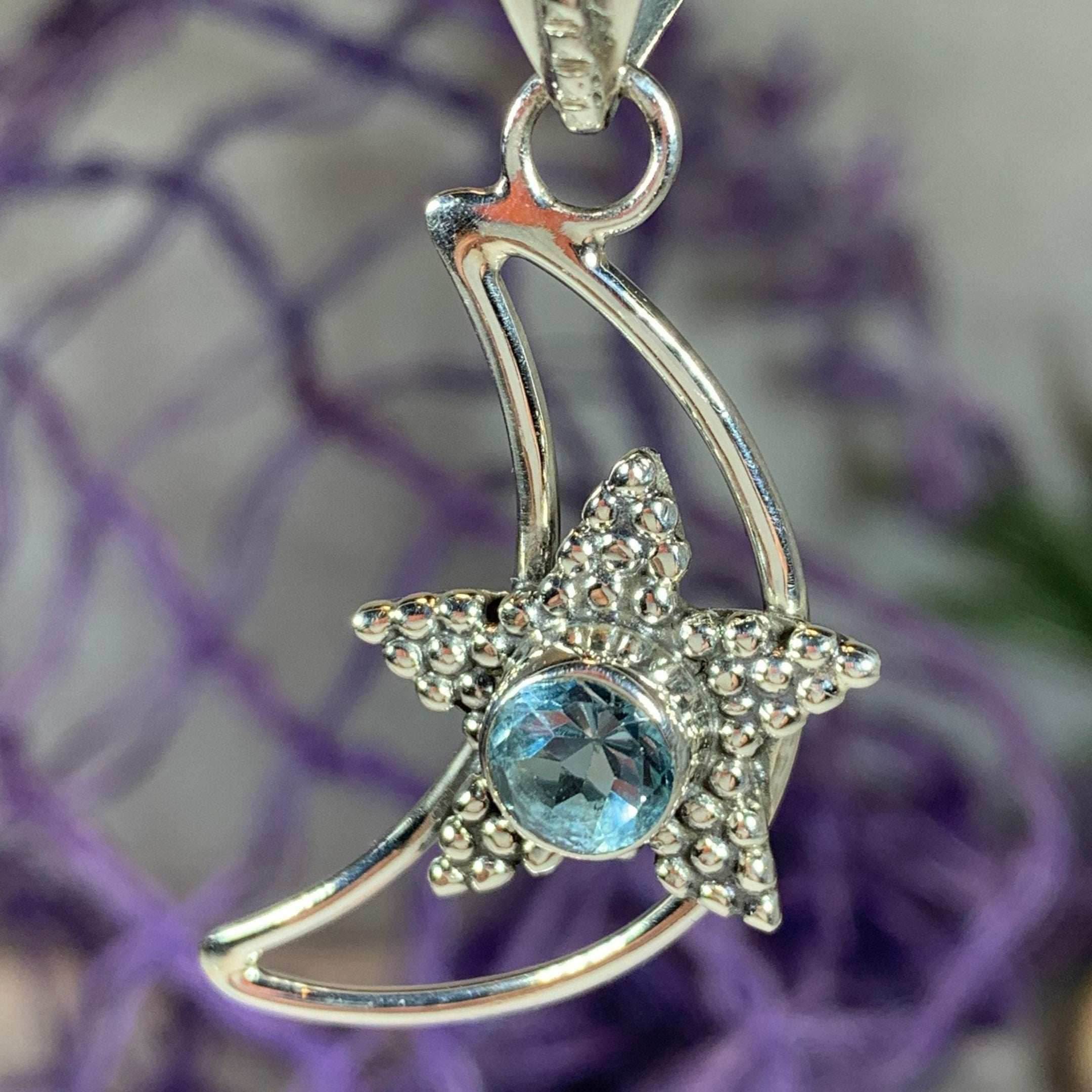 Starry Moon Necklace - 