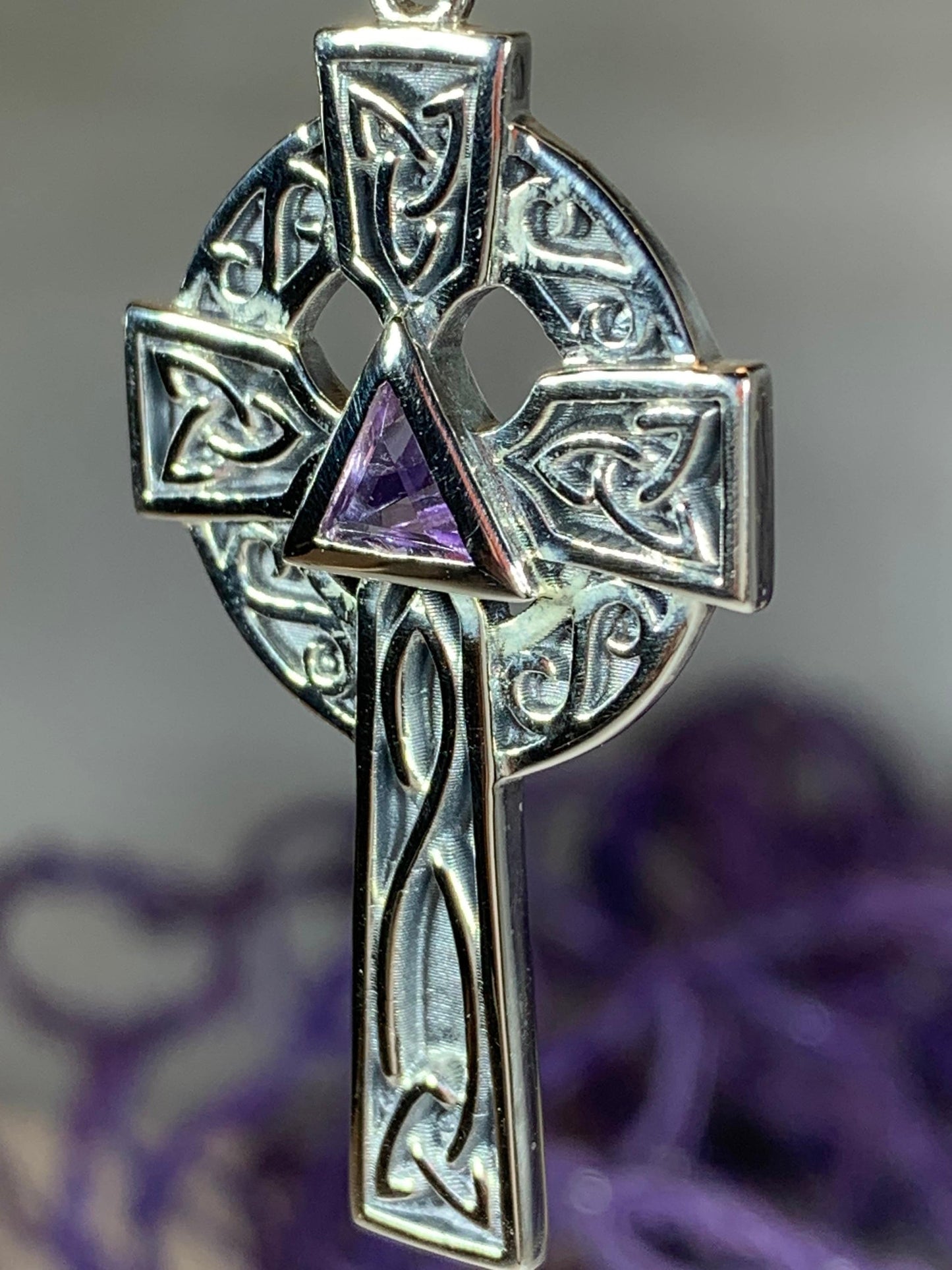 Recovery Celtic Cross Necklace