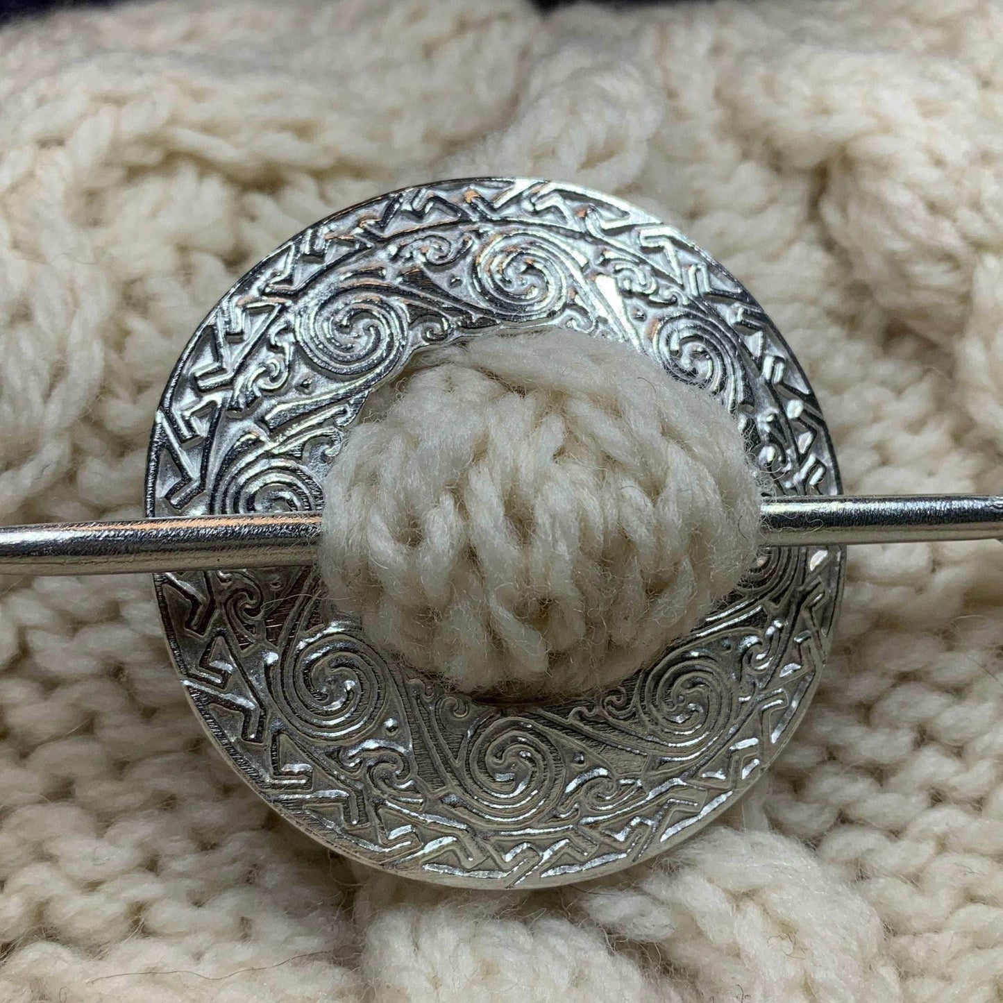 Isla Celtic Scarf Ring - 