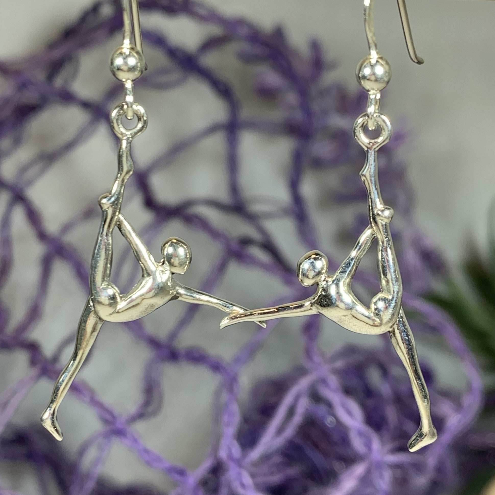 Yoga Pose Earrings - 