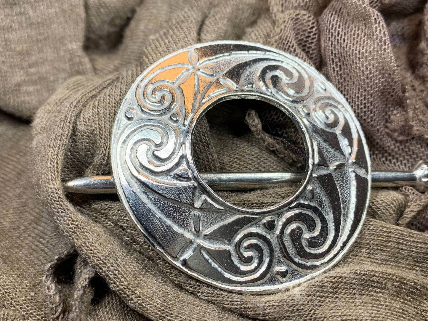 Blair Celtic Scarf Ring - 