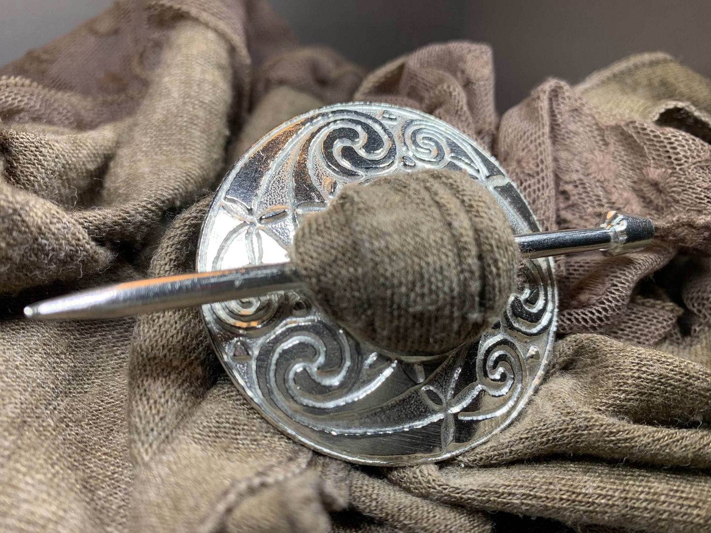 Blair Celtic Scarf Ring - 