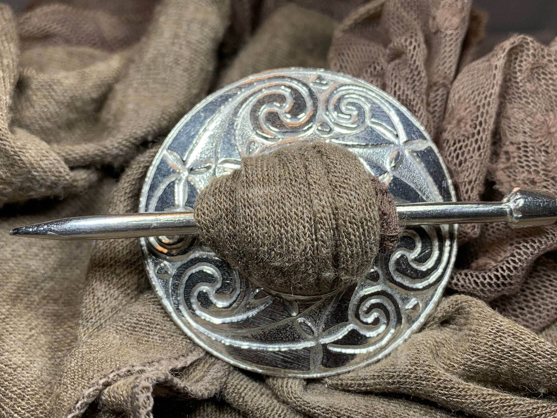 Blair Celtic Scarf Ring - 