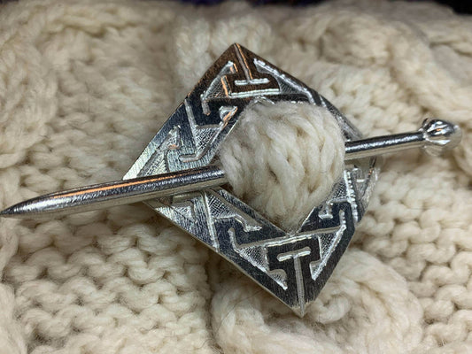 Brianna Celtic Scarf Ring - 