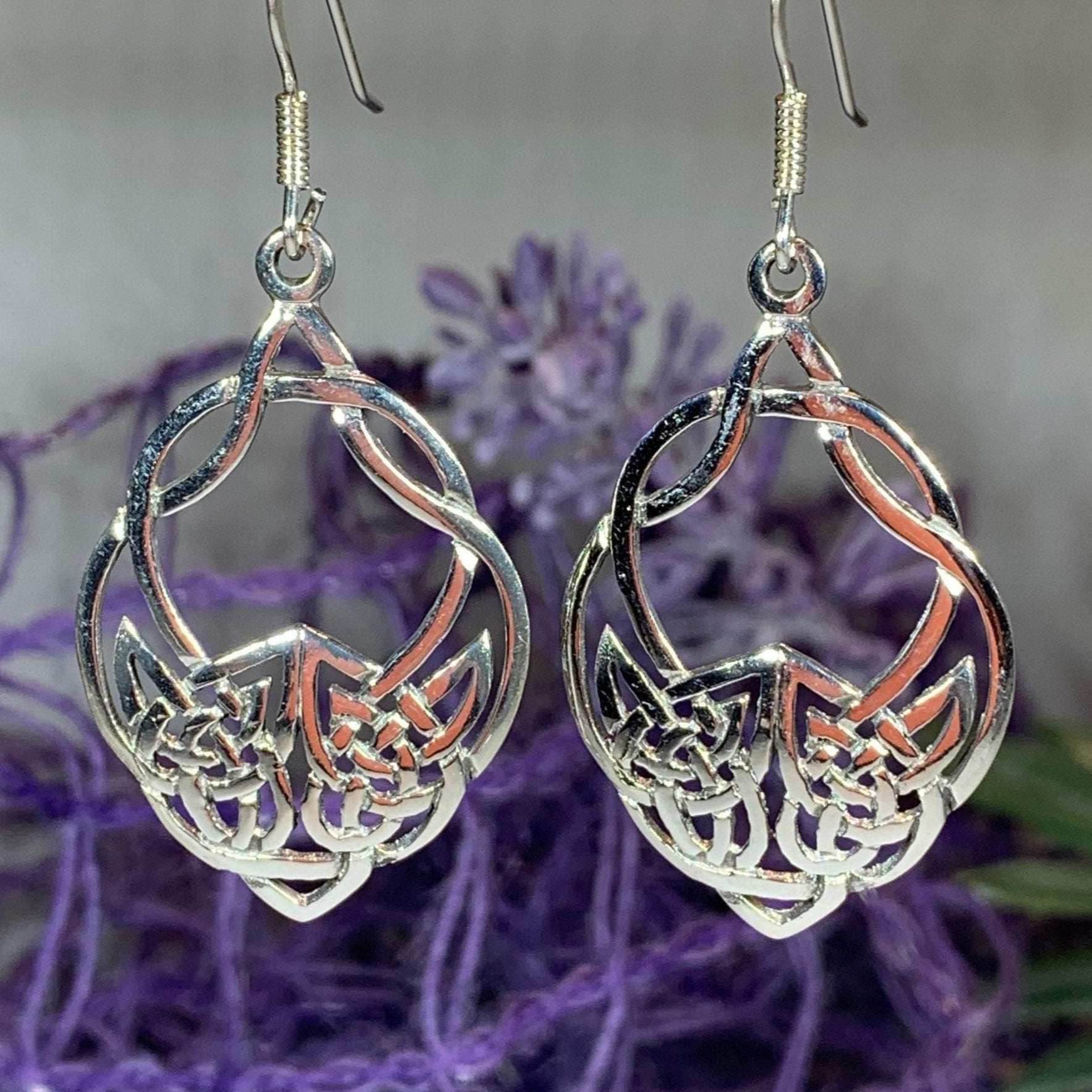 Ashling Celtic Knot Earrings - 