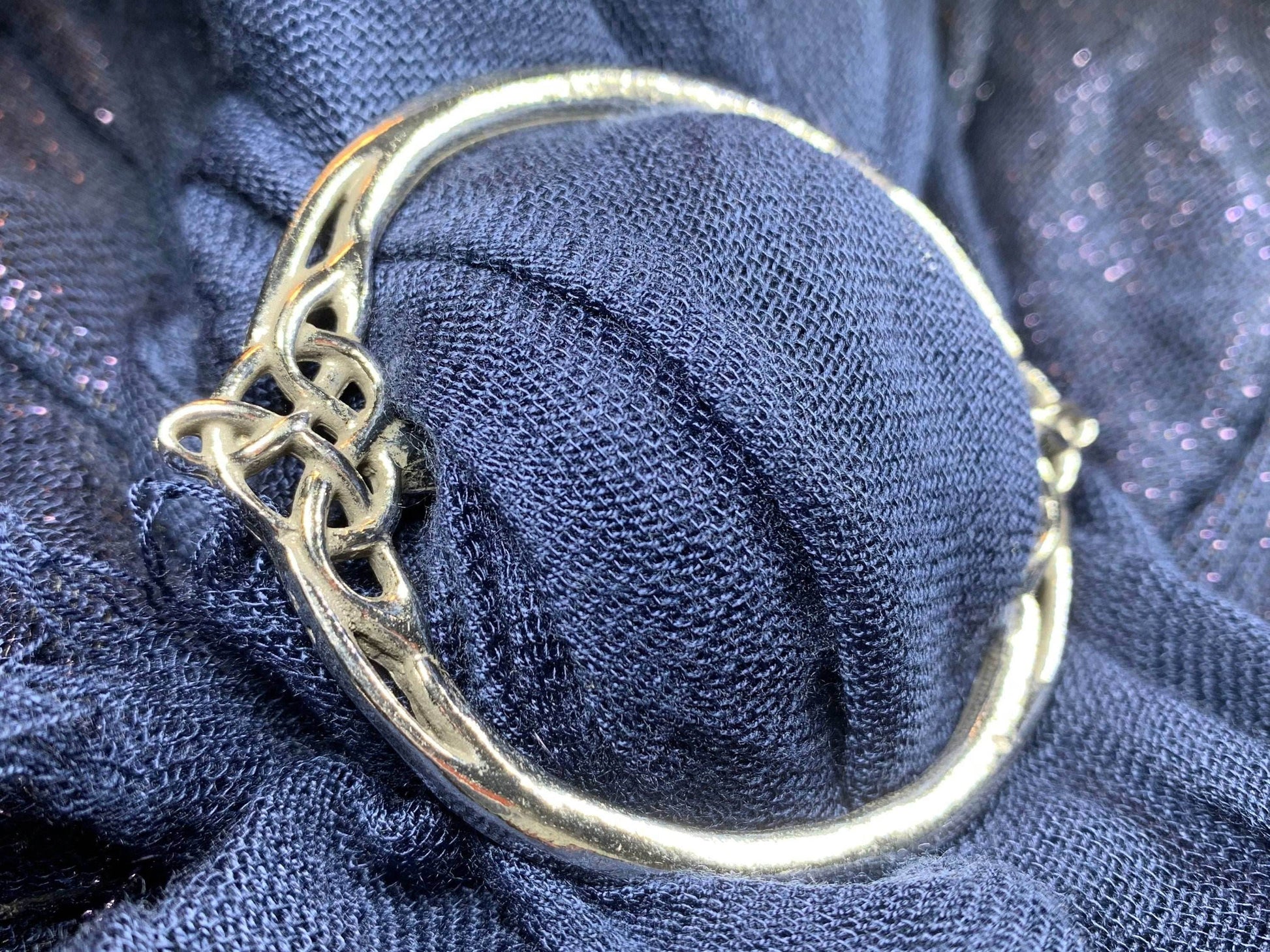 Noelle Celtic Knot Scarf Ring - 