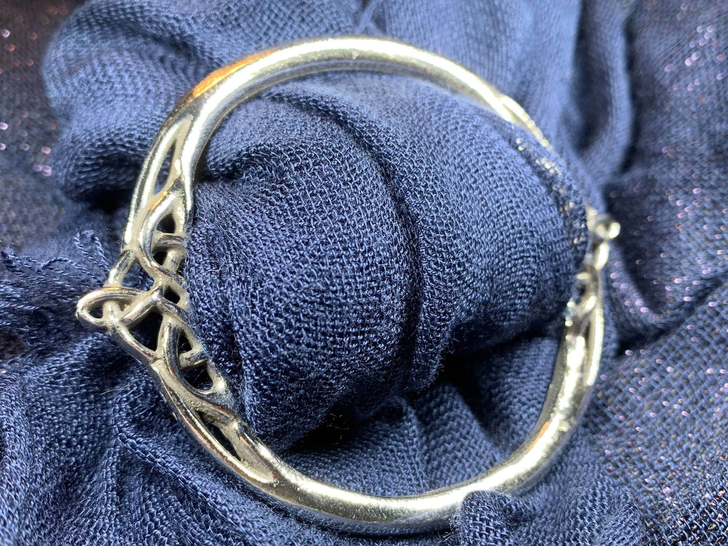 Noelle Celtic Knot Scarf Ring - 