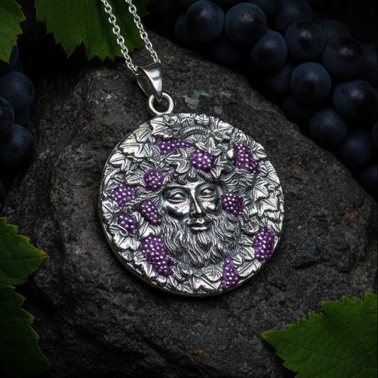 Wine God Bacchus Necklace