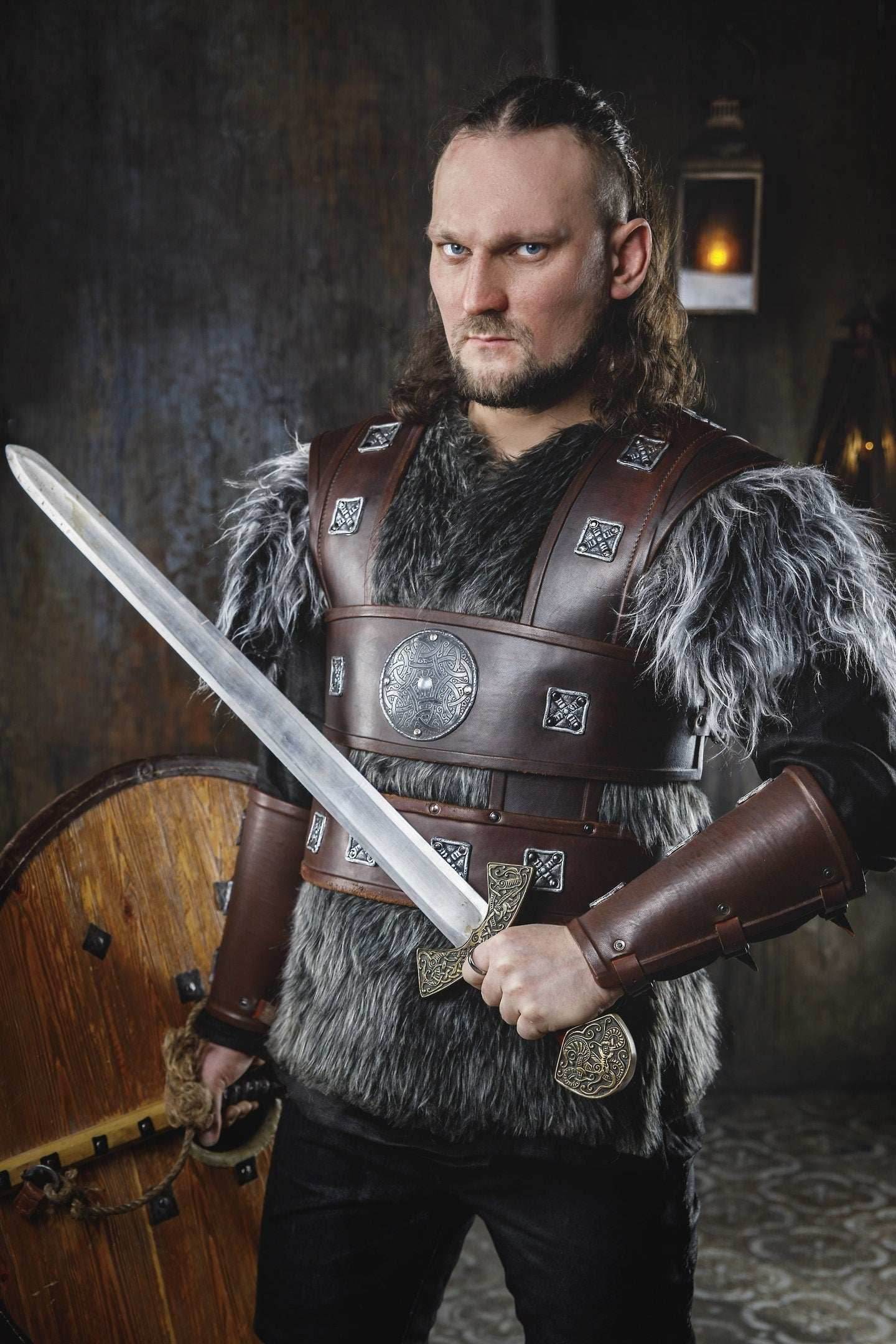 Uhtred costumeng men armor - S / Full payment