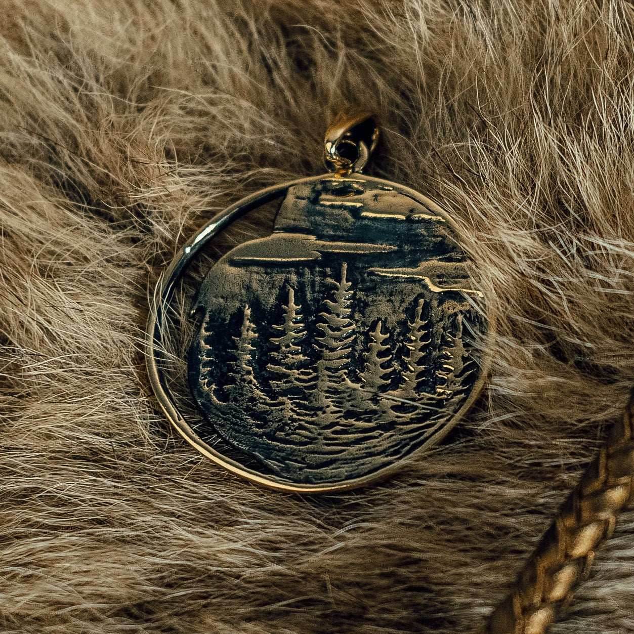 Witcher Wolf Pendant - 