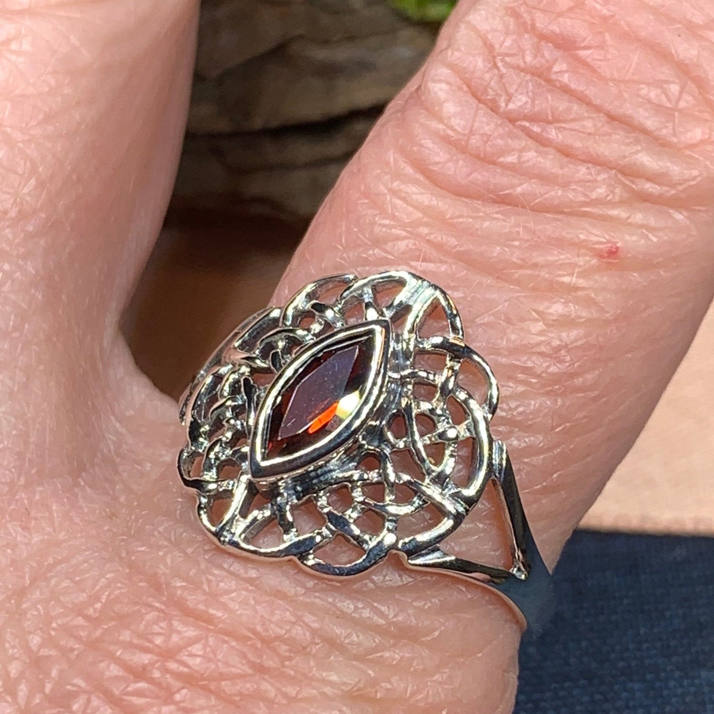 Leanna Celtic Knot Ring