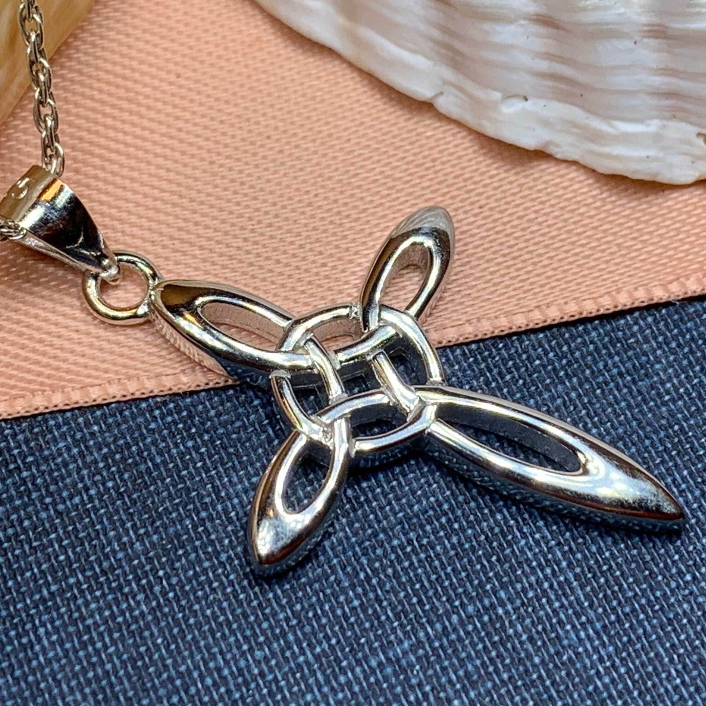 Kym Celtic Cross Necklace - 18