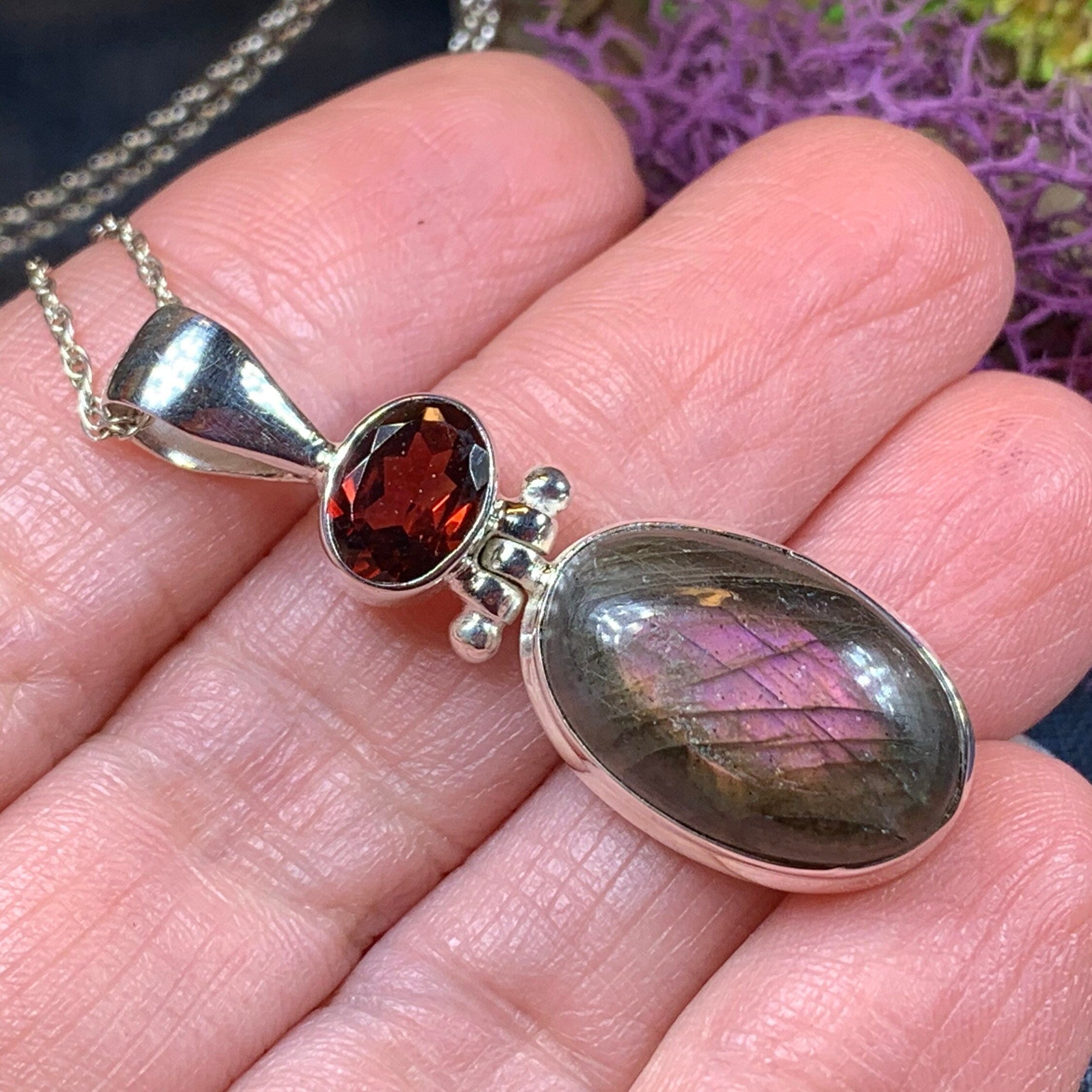 Celtic Night Necklace