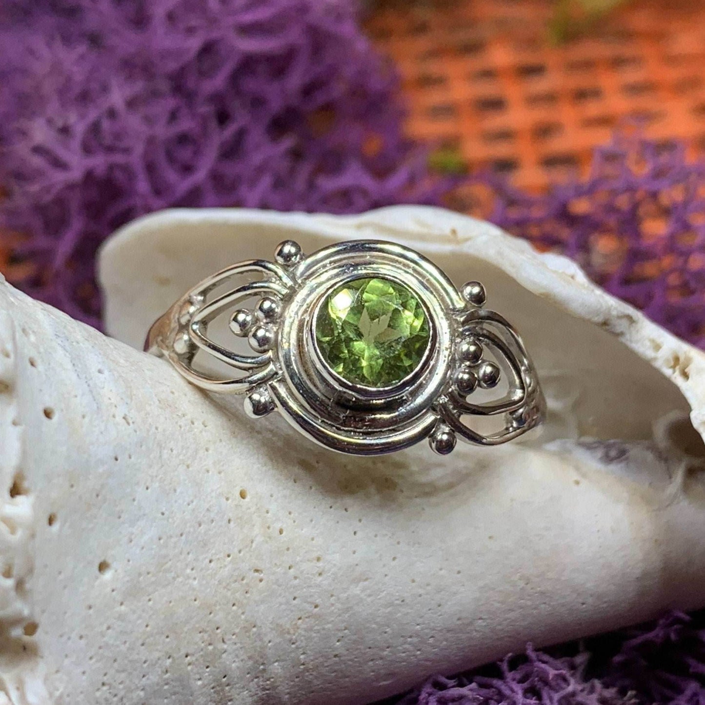 Mayna Celtic Ring - Amethyst / 6