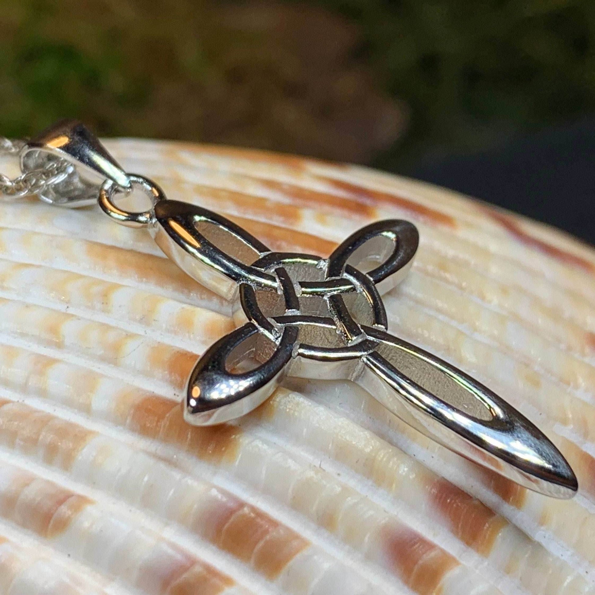 Kym Celtic Cross Necklace - 18