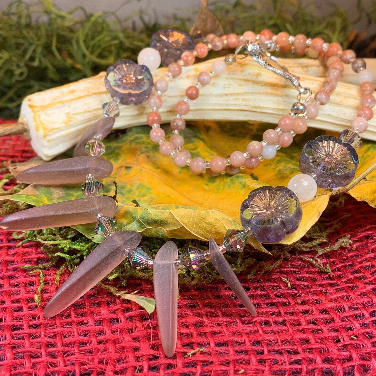 Highland Sunrise Crystal Necklace