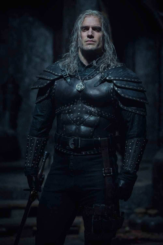 Witcher Leather Gloves (Witcher s2) - one right-hand glove / Brown (as on photo)