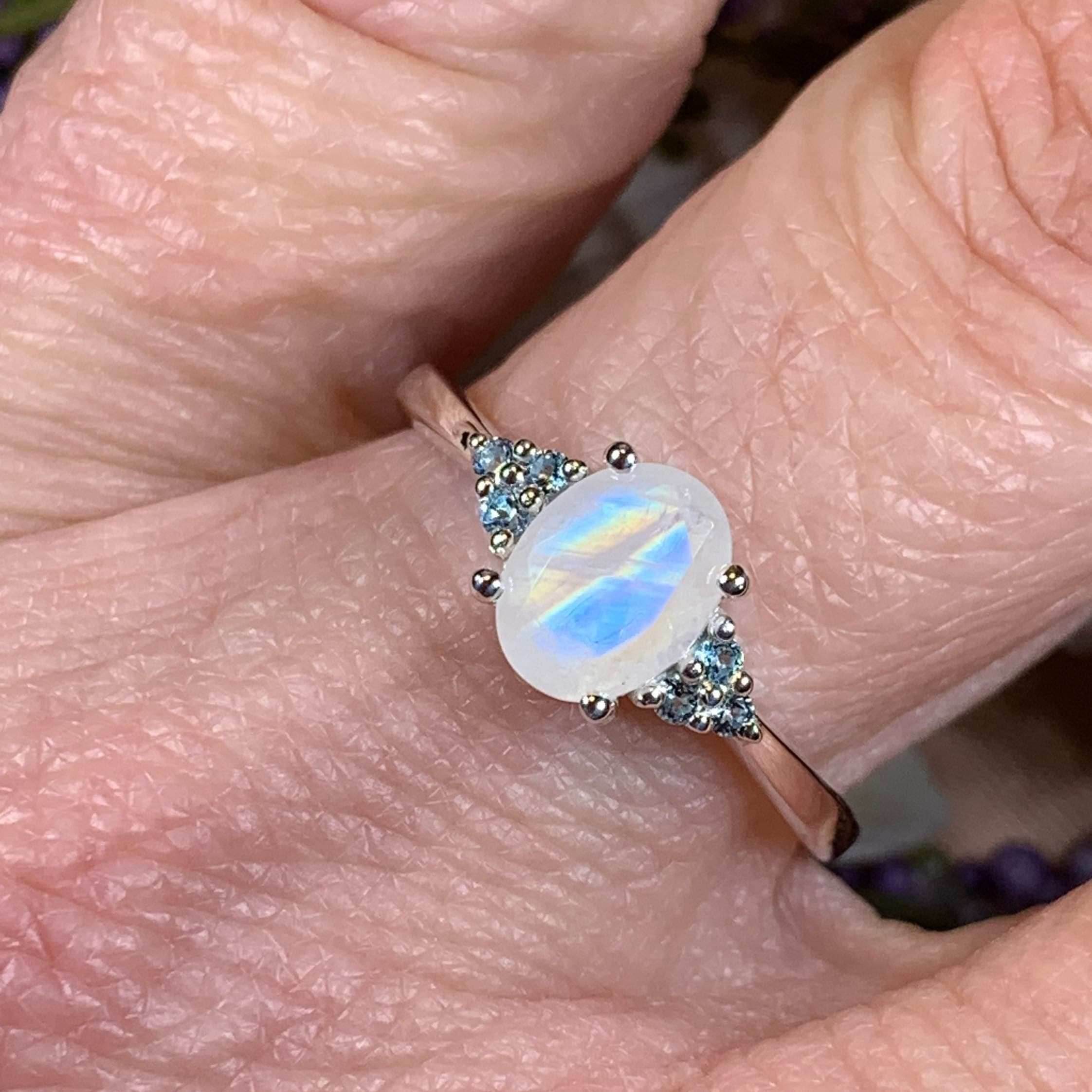 Chantel Moonstone Ring - 5